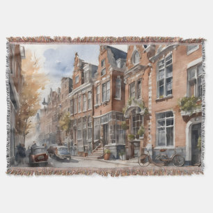 Amsterdam Aquarellmalerei Decke