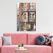 Amsterdam Aquarellmalerei Leinwanddruck (Insitu (Wohnzimmer))