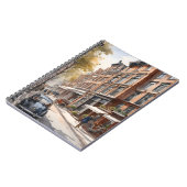 Amsterdam Aquarellmalerei Notizblock (Linke Seite)
