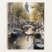 Amsterdam Aquarellmalerei Planer (Vorderseite)