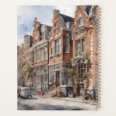 Amsterdam Aquarellmalerei Planer (Rückseite)
