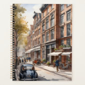Amsterdam Aquarellmalerei Planer (Vorderseite)