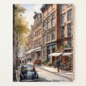 Amsterdam Aquarellmalerei Planer (Rückseite)