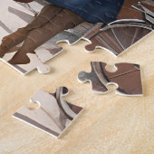 Amsterdam Aquarellmalerei Puzzle (Seite)