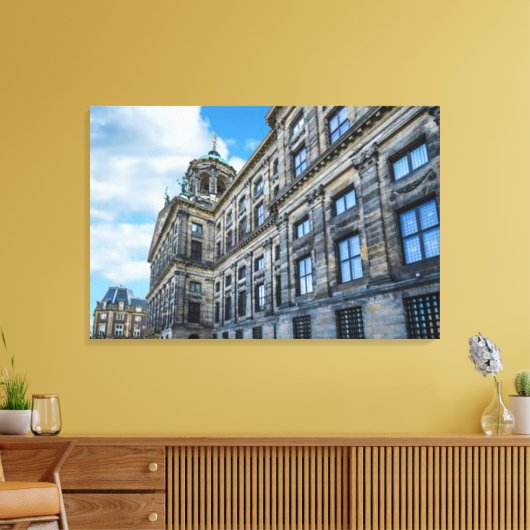 "Amsterdam Architecture" Holland Leinwand Wall Art (Insitu (Wohnzimmer))