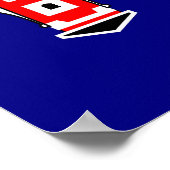 Amsterdam Architecture - Kaufhäuser Poster (Ecke)