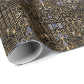 Amsterdam Art Deco | Kanalhäuser I Geschenkpapier (Rolleneckpunkt)