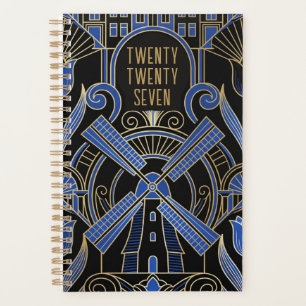 Amsterdam Art Deco   Personalisierte Windmühlen Planer