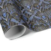 Amsterdam Art Deco | Windmühlen Geschenkpapier (Rolleneckpunkt)