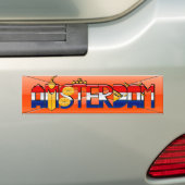 Amsterdam-Art Entwurf Autoaufkleber (Auf Auto)