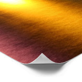 Amsterdam at night  in Amsterdam Netherlands Poster (Ecke)