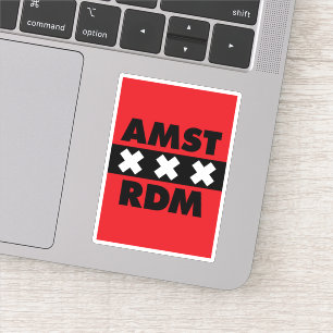 Amsterdam Aufkleber