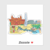 Amsterdam Aufkleber (Blatt)