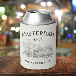 Amsterdam Beautiful Vintage Landscape Dosenkühler