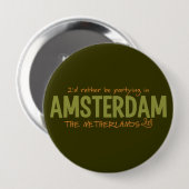 AMSTERDAM, benutzerdefinierte Farbtaste, riesige Button (Vorne & Hinten)