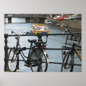 Amsterdam Bicycles Poster (Vorne)