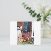Amsterdam Bike Postkarte (Stehend Vorderseite)
