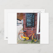 Amsterdam Bike Postkarte (Vorne/Hinten)