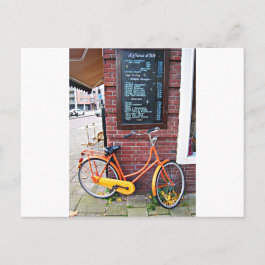 Amsterdam Bike Postkarte (Vorderseite)