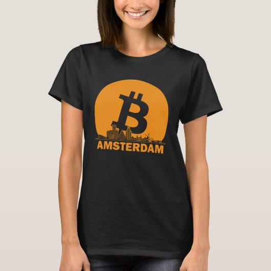 Amsterdam Bitcoin Maximalist  Bitcoin Amsterdam Sk T-Shirt (Vorderseite)