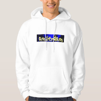 AMSTERDAM-Blau yello Hoodie