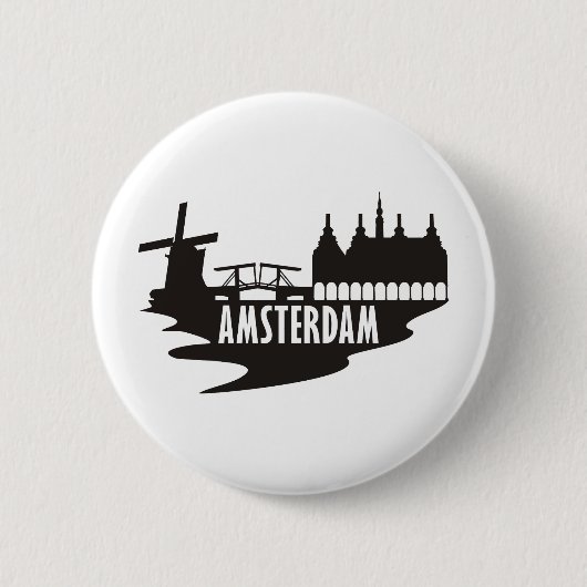 Amsterdam Button (Vorderseite)