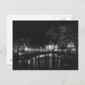 Amsterdam by Night Postkarte (Vorne/Hinten)