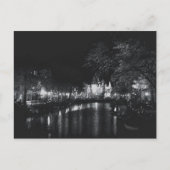 Amsterdam by Night Postkarte (Vorderseite)