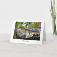 Amsterdam Canal Barge Zuhause - Vielen Dank