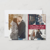 Amsterdam Canal Houses Dutch Save the Date Card Einladung (Vorderseite)