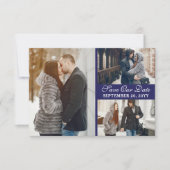 Amsterdam Canal Houses Dutch Save the Date Card Einladung (Vorderseite)