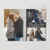 Amsterdam Canal Houses Niederländisch Save the Dat Postkarte (Vorderseite)