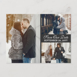 Amsterdam Canal Houses Niederländisch Save the Dat Postkarte