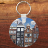 Amsterdam Canal Houses Schlüsselanhänger (Vorderseite)
