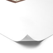 Amsterdam Canal Illustriert Art Print Poster (Ecke)