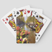 Amsterdam Canal Late Summer Holland Spielkarten (Rückseite)