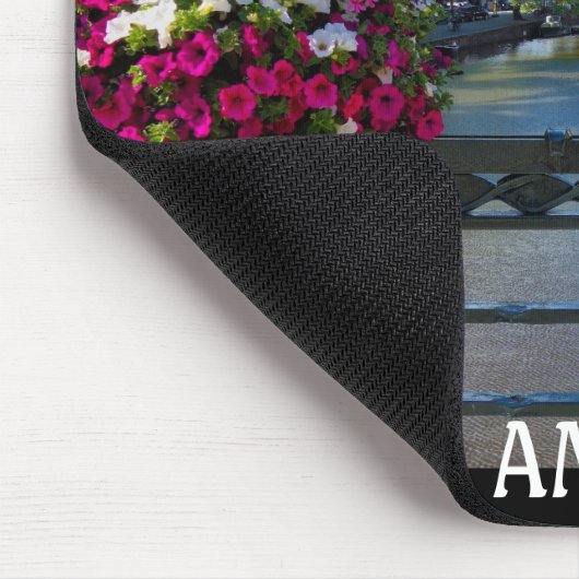 Amsterdam Canal Mousepad (Ecke)