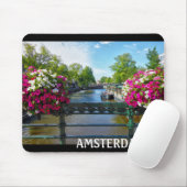 Amsterdam Canal Mousepad (Mit Mouse)