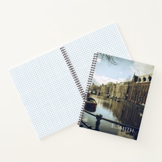 Amsterdam Canal Notizblock (Innenseite)