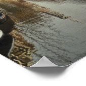 Amsterdam Canal Poster (Ecke)