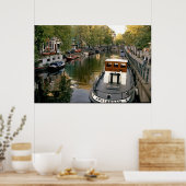 Amsterdam Canal Poster (Küche)