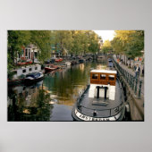 Amsterdam Canal Poster (Vorne)