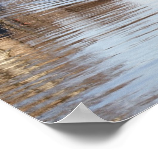 Amsterdam Canal Poster (Ecke)