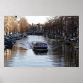 Amsterdam Canal Poster (Vorne)