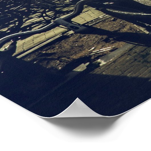 Amsterdam Canal Poster (Ecke)