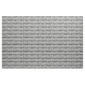 Amsterdam Canal Row Houses Charcoal Silver Muster Stoff (Fat Quarter (45,7 x 55,9 cm))