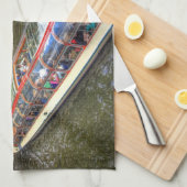 Amsterdam Canal Scene, Tours of Amsterdam Küchentuch (Viertel Falte)