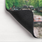Amsterdam Canalboat Mousepad (Ecke)
