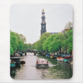 Amsterdam Canalboat Mousepad (Vorne)