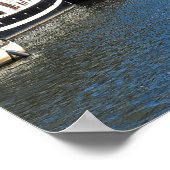 Amsterdam Canals Poster (Ecke)